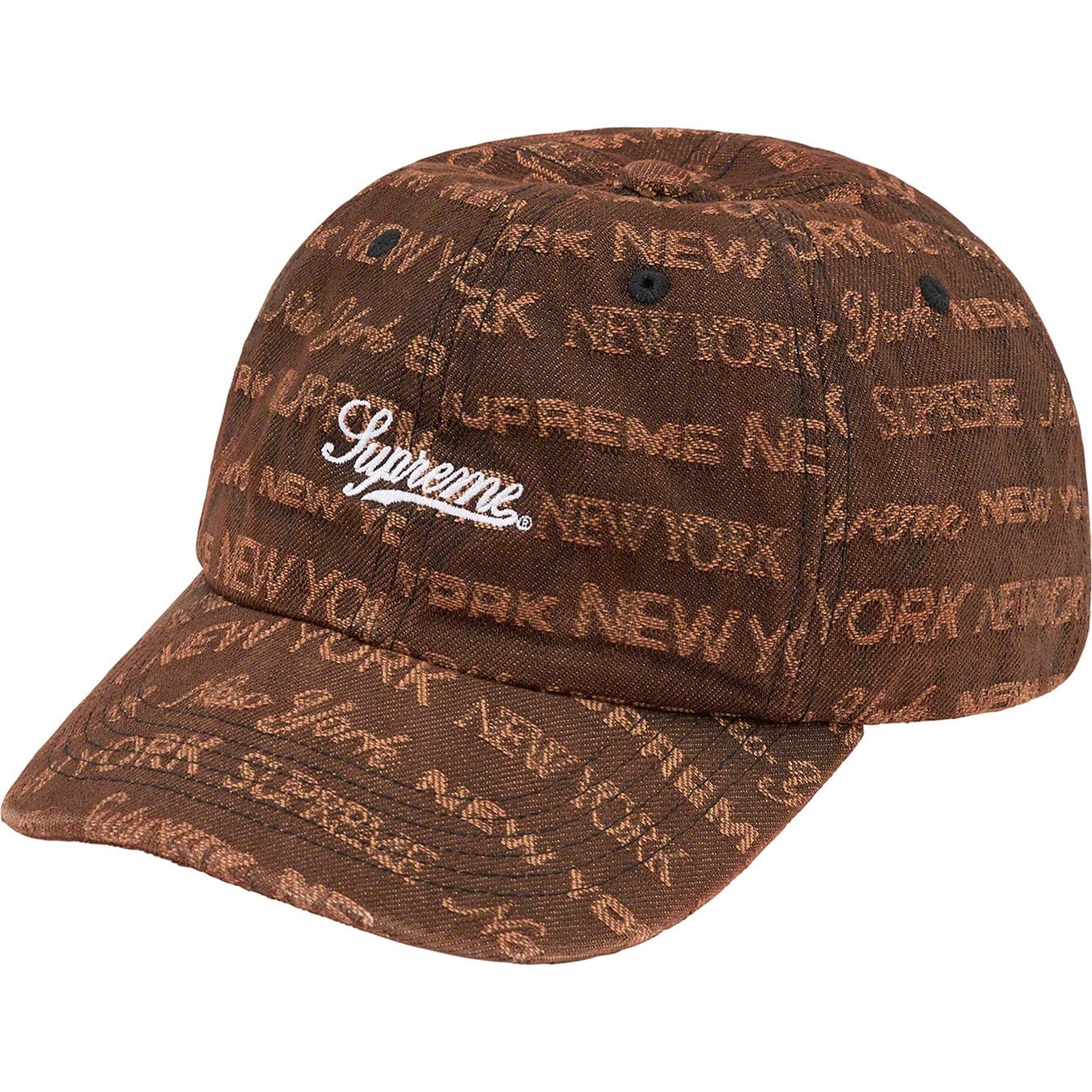 Multi Type Jacquard Denim 6-Panel view 8
